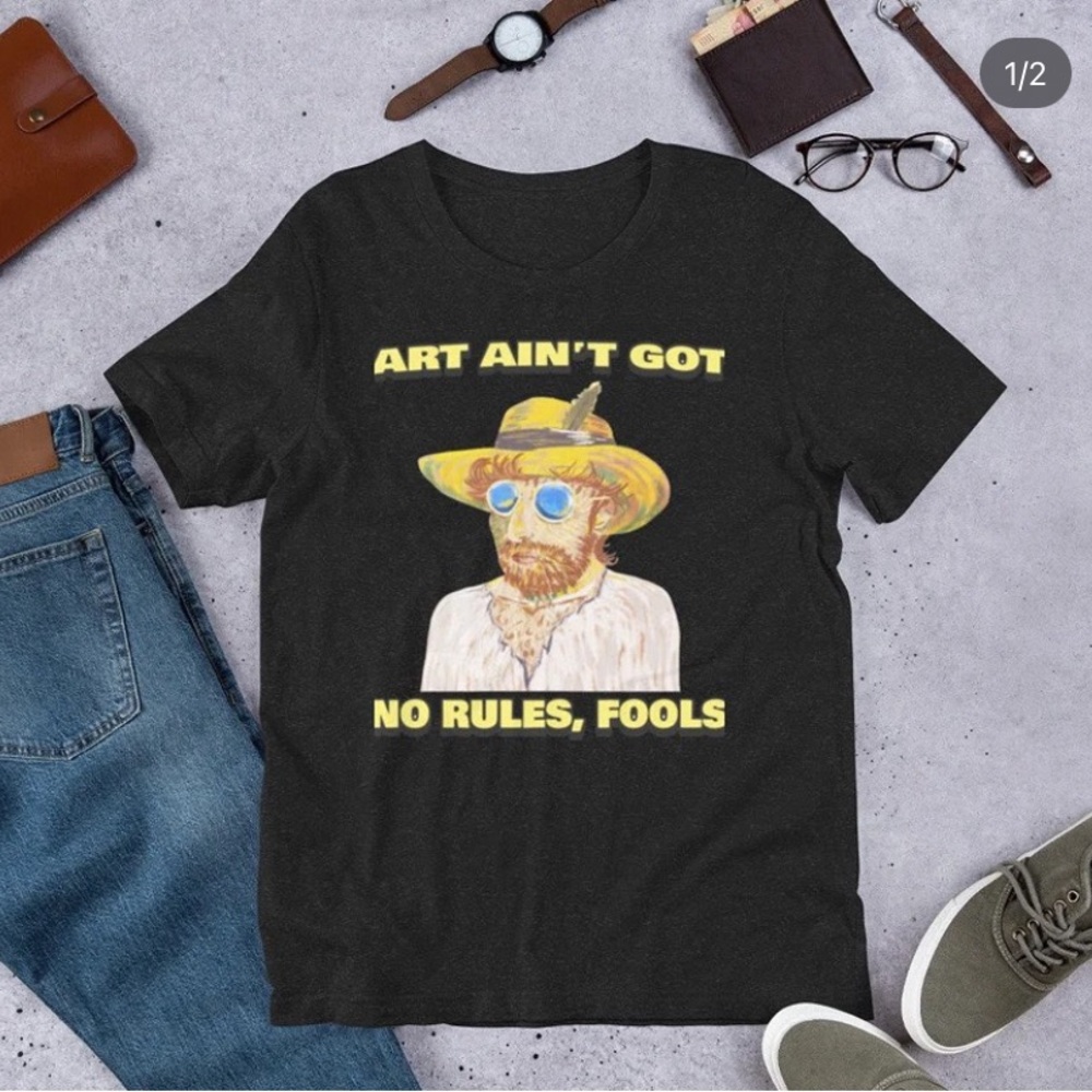Funny Van Gogh t shirt
